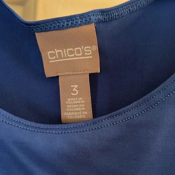 Chico’s classic liquid knit tank top - Picture 3 of 4